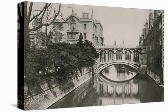 Bridge of Sighs, St John's College, Cambridge-null-Stretched Canvas
