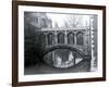 Bridge of Sighs, St. Johns College, Crossing the River Cam in Cambridge, March 1974-null-Framed Photographic Print