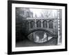 Bridge of Sighs, St. Johns College, Crossing the River Cam in Cambridge, March 1974-null-Framed Photographic Print