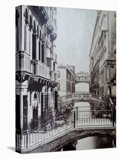Bridge of Sighs, Venice, C.1870-Carlo Naya-Stretched Canvas