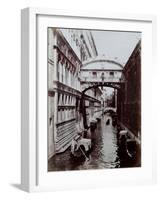 Bridge of Sighs, Venice, C.1870-Carlo Naya-Framed Giclee Print