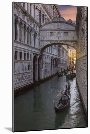 Bridge of Sighs, Venice, UNESCO World Heritage Site, Veneto, Italy, Europe-Angelo Cavalli-Mounted Photographic Print