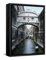 Bridge of Sighs, Venice, Veneto, Italy-Christina Gascoigne-Framed Stretched Canvas
