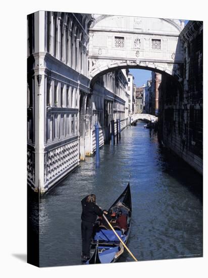 Bridge of Sighs, Venice, Veneto, Italy-Guy Thouvenin-Stretched Canvas