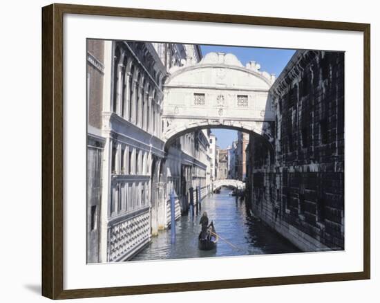 Bridge of Sighs, Venice, Veneto, Italy-Guy Thouvenin-Framed Photographic Print