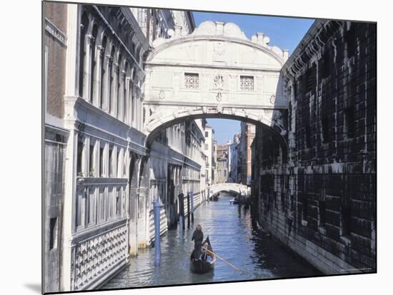 Bridge of Sighs, Venice, Veneto, Italy-Guy Thouvenin-Mounted Photographic Print