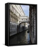 Bridge of Sighs, Venice-Tom Grill-Framed Stretched Canvas