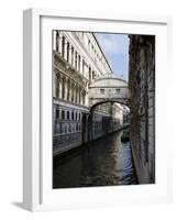 Bridge of Sighs, Venice-Tom Grill-Framed Photographic Print