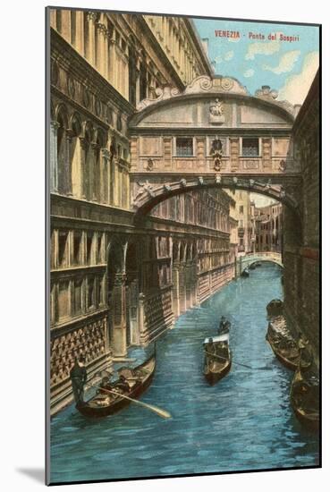 Bridge of Sighs, Venice-null-Mounted Art Print