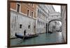 Bridge of Sighs with Doge's Palace, Venice, UNESCO World Heritage Site, Veneto, Italy, Europe-Hans-Peter Merten-Framed Premium Photographic Print