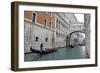 Bridge of Sighs with Doge's Palace, Venice, UNESCO World Heritage Site, Veneto, Italy, Europe-Hans-Peter Merten-Framed Photographic Print