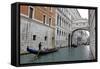 Bridge of Sighs with Doge's Palace, Venice, UNESCO World Heritage Site, Veneto, Italy, Europe-Hans-Peter Merten-Framed Stretched Canvas