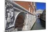 Bridge of Sighs with Doge's Palace, Venice, UNESCO World Heritage Site, Veneto, Italy, Europe-Hans-Peter Merten-Mounted Photographic Print