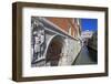 Bridge of Sighs with Doge's Palace, Venice, UNESCO World Heritage Site, Veneto, Italy, Europe-Hans-Peter Merten-Framed Photographic Print