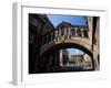 Bridge of Sighs with Sheldonian Theatre in the Background, Oxford, Oxfordshire, England-Jean Brooks-Framed Photographic Print