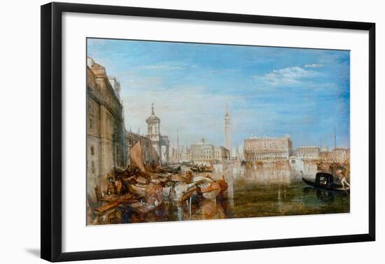 Bridge of Sighs-J M W Turner-Framed Giclee Print