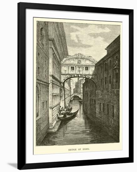 Bridge of Sighs-null-Framed Giclee Print