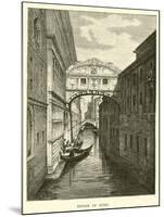 Bridge of Sighs-null-Mounted Giclee Print