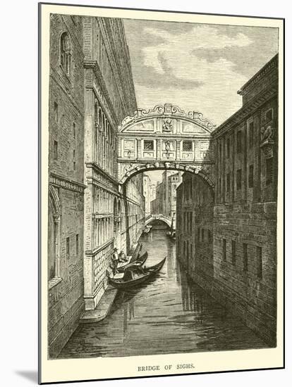Bridge of Sighs-null-Mounted Giclee Print