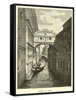 Bridge of Sighs-null-Framed Stretched Canvas
