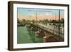 Bridge of Spain, 250 Years Old, Manila, Philippines-null-Framed Art Print