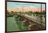 Bridge of Spain, 250 Years Old, Manila, Philippines-null-Framed Premium Giclee Print