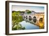 Bridge of Tiberius (Ponte Di Tiberio) in Rimini-Alan64-Framed Photographic Print