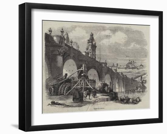 Bridge of Toledo-null-Framed Giclee Print