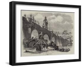 Bridge of Toledo-null-Framed Giclee Print