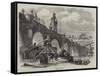 Bridge of Toledo-null-Framed Stretched Canvas