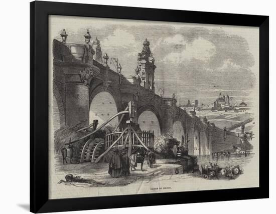 Bridge of Toledo-null-Framed Giclee Print