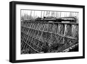 Bridge of Trees-Clark Kinsey-Framed Art Print