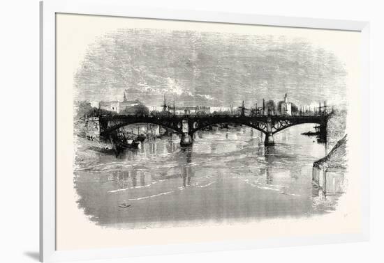 Bridge of Triana over the Guadalquivir, Seville, Spain-null-Framed Giclee Print