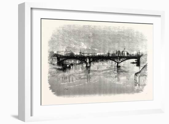 Bridge of Triana over the Guadalquivir, Seville, Spain-null-Framed Giclee Print