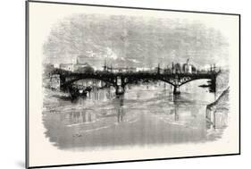 Bridge of Triana over the Guadalquivir, Seville, Spain-null-Mounted Giclee Print