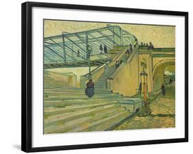 Bridge of Trinquetaille, 1888-Vincent van Gogh-Framed Giclee Print