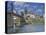 Bridge of Villeneuve-La-Garenne-Alfred Sisley-Stretched Canvas