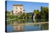 Bridge of Visconti Family Dating from 1393-Nico-Stretched Canvas