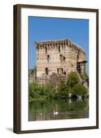 Bridge of Visconti Family Dating from 1393-Nico-Framed Photographic Print