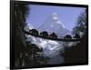 Bridge on Ama Dablam, Nepal-Michael Brown-Framed Premium Photographic Print