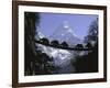 Bridge on Ama Dablam, Nepal-Michael Brown-Framed Photographic Print