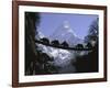 Bridge on Ama Dablam, Nepal-Michael Brown-Framed Photographic Print