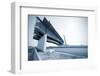 Bridge on Highway-ilfede-Framed Photographic Print