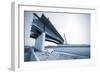 Bridge on Highway-ilfede-Framed Photographic Print