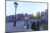 Bridge on Keizersgracht Canal, Amsterdam, Netherlands, Europe-Amanda Hall-Mounted Photographic Print