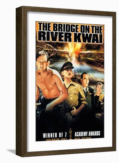 Bridge on the River Kwai, 1958-null-Framed Art Print