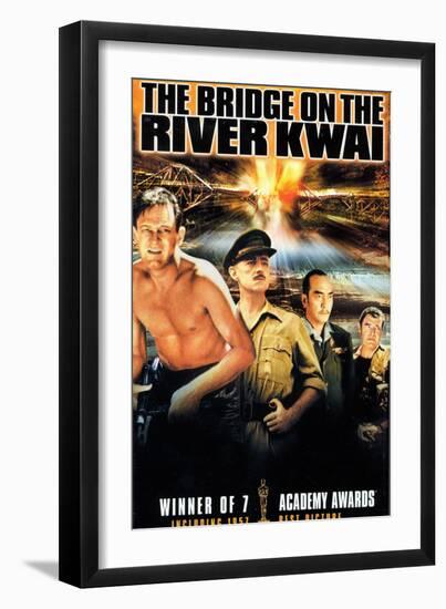 Bridge on the River Kwai, 1958-null-Framed Art Print