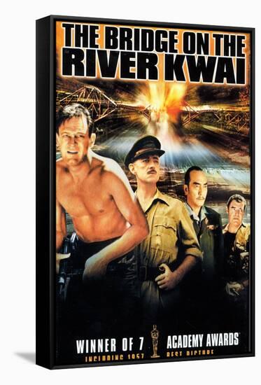 Bridge on the River Kwai, 1958-null-Framed Stretched Canvas