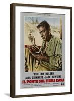 Bridge on the River Kwai, Italian Movie Poster, 1958-null-Framed Art Print
