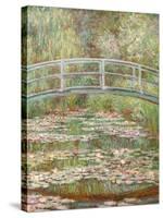 Bridge over a Pond of Water Lilies-Claude Monet-Stretched Canvas